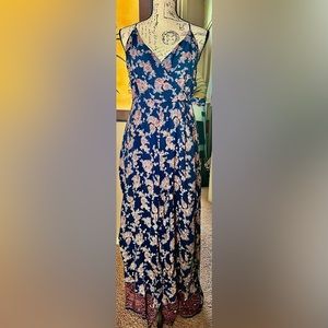 Vici floral jumpsuit size medium